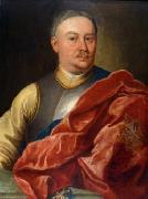 Szymon Czechowicz Portrait of Jakub Narzymski, voivode of Pomerania Sweden oil painting artist